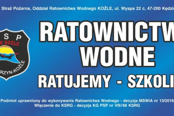 Uwaga na skoki do wody! Apel o rozwagę nad akwenami