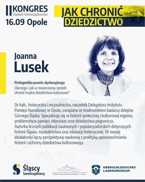 II Kongres Śląskich Samorządowców w Opolu: jak opowiadać historię, by łączyła?