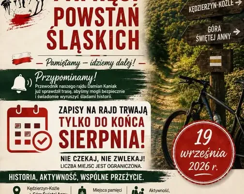 IV Rajd Pamięci Powstań Śląskich – zapisy tylko do końca sierpnia!
