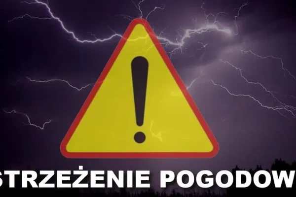 IMGW-PIB ostrzega przed burzami z gradem i silnym wiatrem