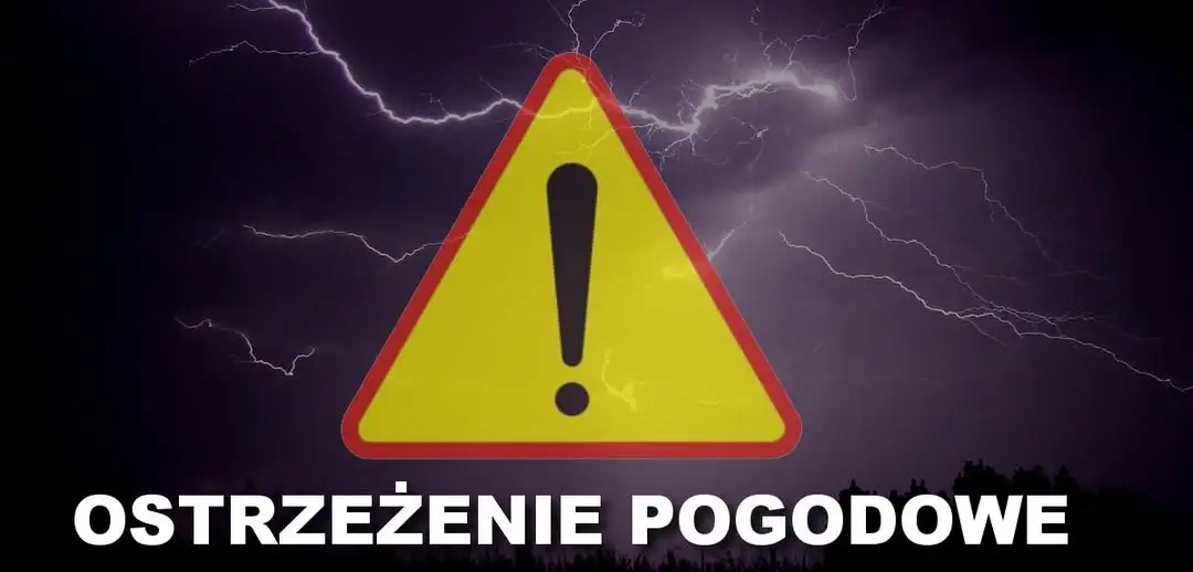 IMGW-PIB ostrzega przed burzami z gradem i silnym wiatrem