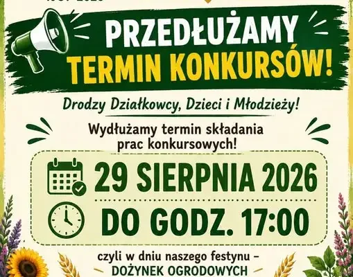 ROD „Przyjaźń” przedłuża termin konkursów jubileuszowych – prace można składać do 29 sierpnia