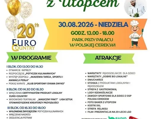 6. edycja „Gotowania z Utopcem” już w niedzielę w Polskiej Cerekwi
