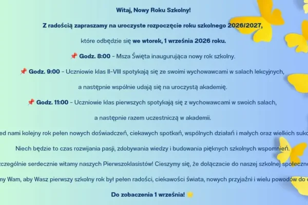 Uroczyste rozpoczęcie roku szkolnego w PSP nr 19 w Kędzierzynie-Koźlu