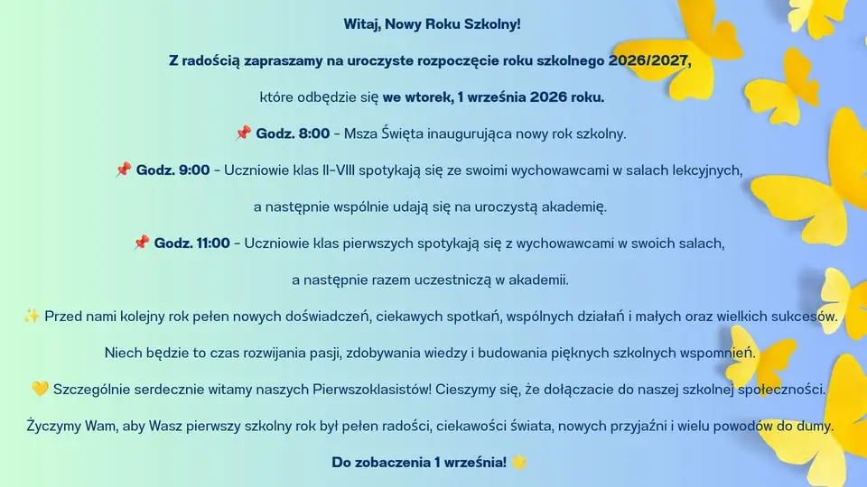 Uroczyste rozpoczęcie roku szkolnego w PSP nr 19 w Kędzierzynie-Koźlu