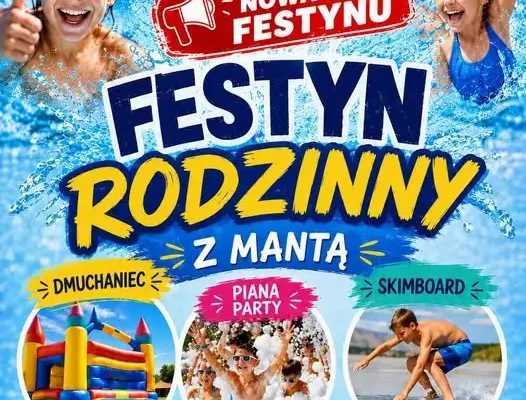 Festyn Rodzinny z Mantą przeniesiony na piątek 28 sierpnia – Gmina Polska Cerekiew