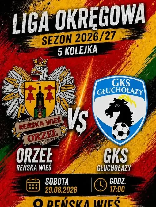 Mecz LZS Kamienica z GKS Głuchołazy już jutro na własnym boisku