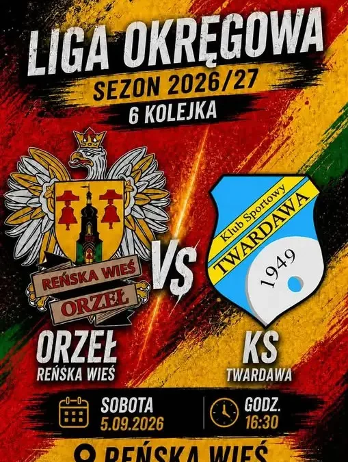 LZS Twardawa rywalem Orła w najbliższym meczu ligowym