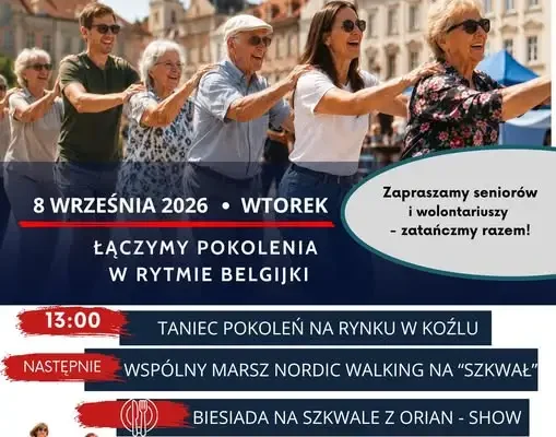 Dni Seniora 2026 w Kędzierzynie-Koźlu: Belgijka, nordic walking i biesiada na Rynku
