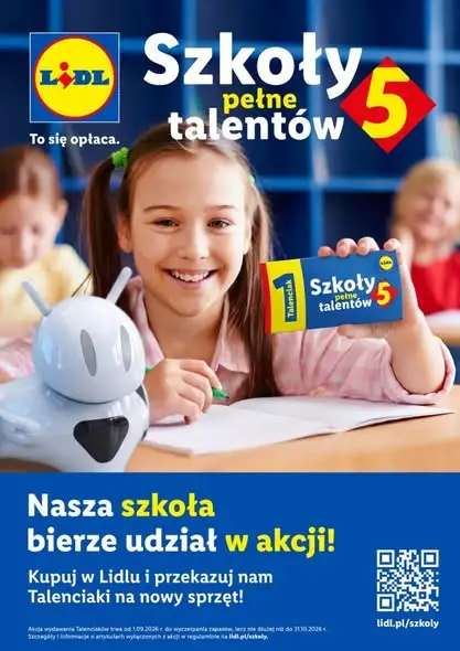 Szkoła w Starym Kozlu zbiera Talenciaki – dołącz do akcji Lidla