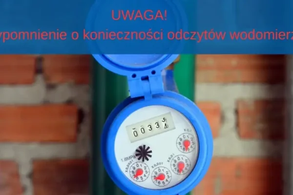 Gmina Cisek: Ostatni dzień na odczyt wodomierzy przed zmianą operatora