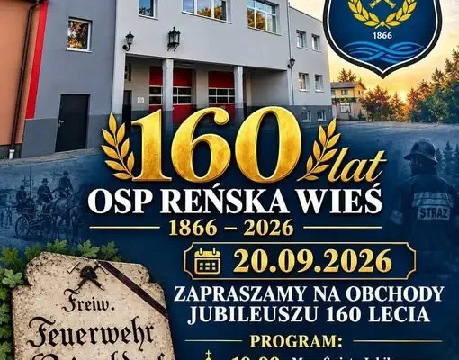 Reńska Wieś świętuje 160-lecie Ochotniczej Straży Pożarnej