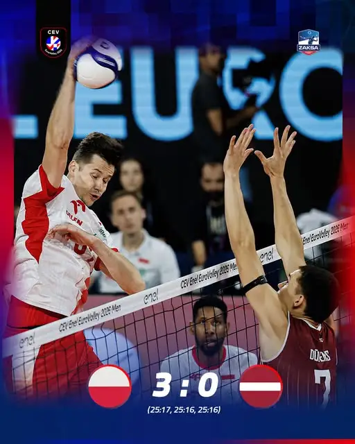 Polscy siatkarze w ćwierćfinale mistrzostw Europy. Łotwa pokonana 3:0