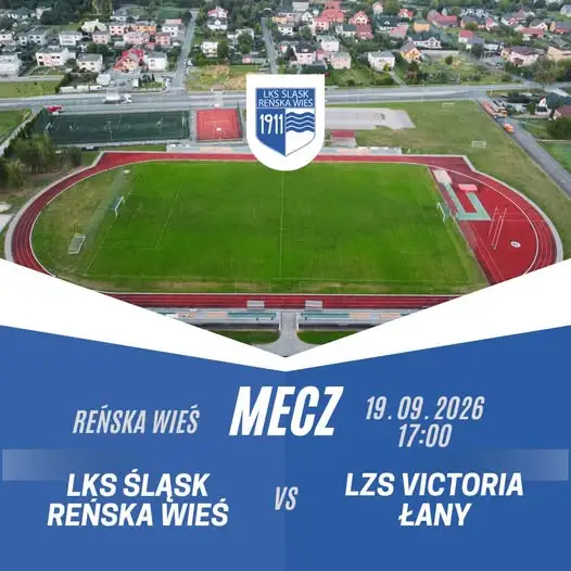 Śląsk Reńska Wieś kontra Victoria Łany – zapowiedź meczu w klasie A