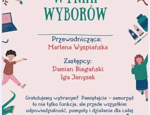 Wybory na przewodniczącego szkoły w Starym Kozlu – znamy wyniki