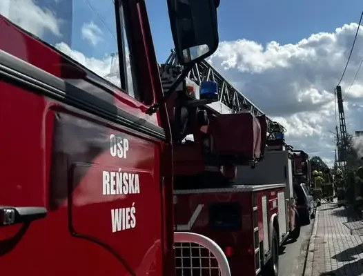 Fałszywy alarm w Radziejowie — strażacy z OSP Renska Wieś w akcji