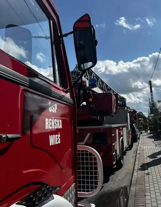 Fałszywy alarm w Radziejowie — strażacy z OSP Renska Wieś w akcji