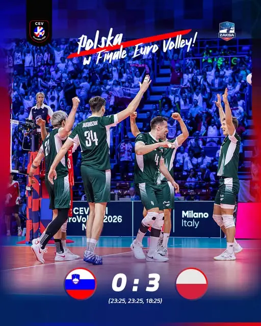 Polscy siatkarze w finale mistrzostw Europy! Słowenia pokonana 3:0