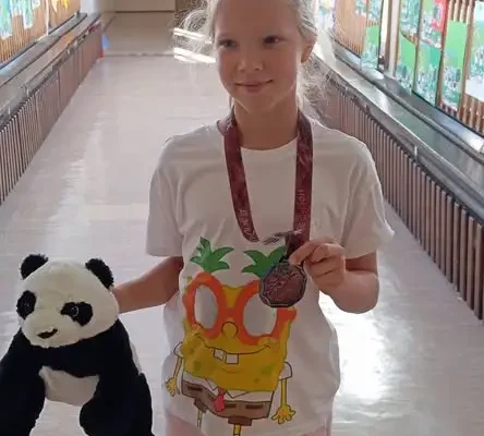 Marysia z klasy 3b na podium Kamień Extreme Kids 2026