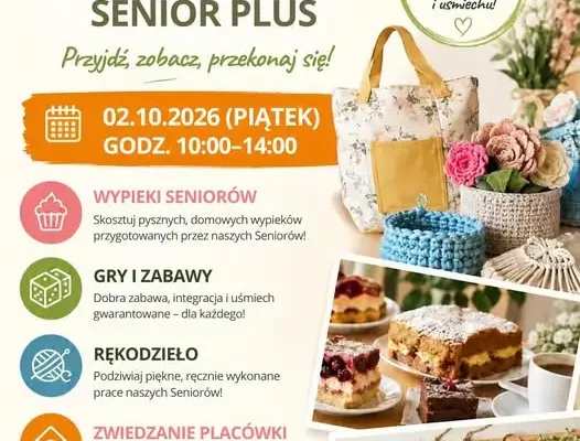 Dzień Otwarty w Klubie Senior Plus – świętujemy rok działalności
