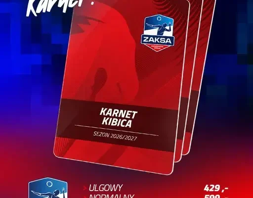 ZAKSA Kędzierzyn-Koźle: karnety na sezon 2026/2027 z wyjątkowym szalikiem NFC