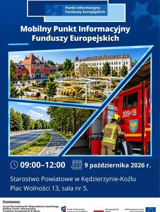 Mobilny Punkt Informacyjny Funduszy Europejskich w Kędzierzynie-Koźlu