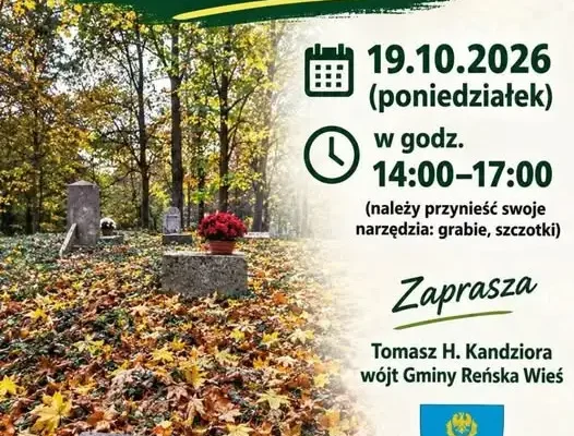 Anioły z Reńskiej Szkoły posprzątają cmentarz żydowski w Dębowej