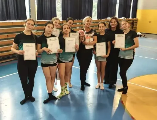 Mażoretki z Ciska szlifowały technikę na warsztatach w Kamieniu