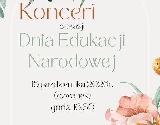 Koncert z okazji Dnia Edukacji Narodowej w PSM nr 1 w Kędzierzynie-Koźlu