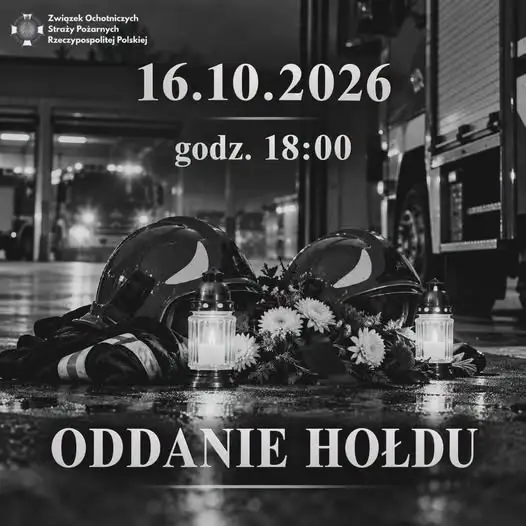 Strażacka solidarność: OSP w całej Polsce oddają hołd tragicznie zmarłym strażakom z Niska